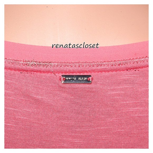 White House Black Market Women's Everyday Short Sleeve V-Neck Tee NWT - Picture 5 of 11